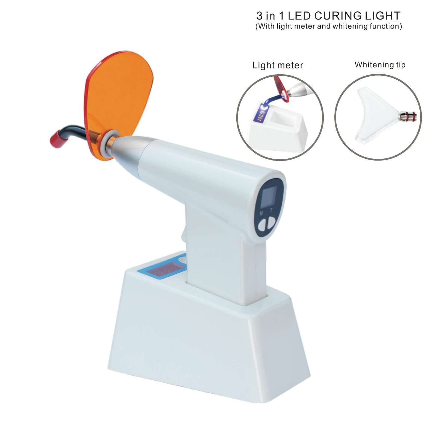 Dental LED Curing Light Cure Light Cure Lamp Curing Machine Wireless Cordless Curing Lamp Solidify