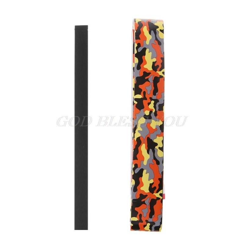 Aperto da Raquete De Badminton Tênis Esportes ao ar livre Anti-Skid Suor Absorvente Envoltório Fita Overgrip Envolvimento De Pesca Antiderrapante Suor Banda: ORANGE
