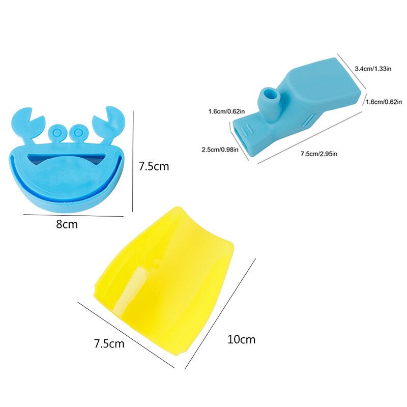 Extensor de torneira de banheiro, dispositivo para crianças para lavagem das mãos, acessórios de extensão do banheiro