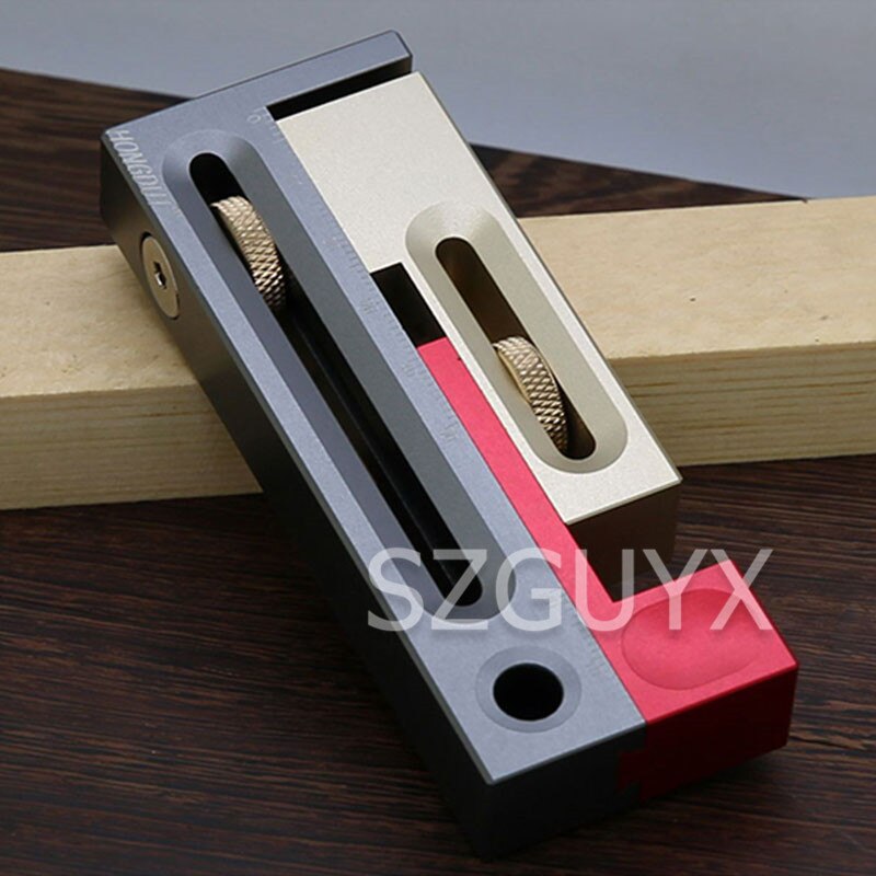 Table scie fente régleur mortaise et tenon outil travail du bois mobile mesure bloc Tenon longueur compensation