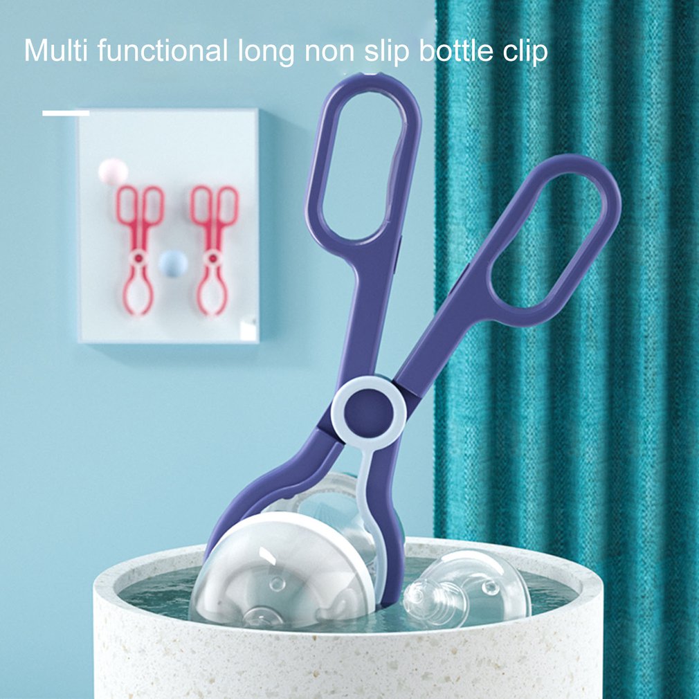 Ergonomische Multi-funktion Hohe Temperatur Widerstand Nicht-slip Nippel Clip Mütterlichen Und Kind Produkte Desinfektion Clip