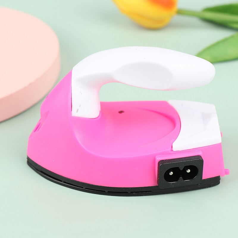 Mini Electric Iron Small Portable Travel Crafting Craft Clothes Sewing Supplies