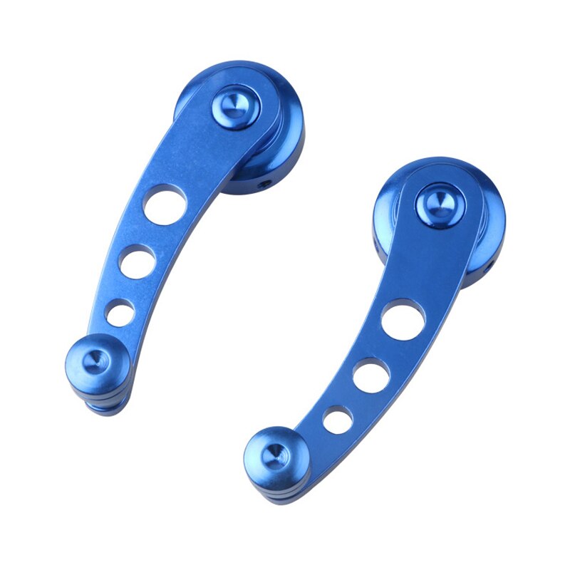 2PCS Universal Car Window Lever Winding Elevator Lift Handles Auto Interior Decoration Modification Direct Replacement Parts