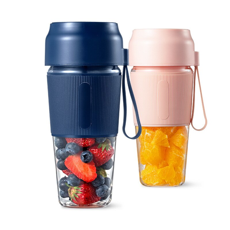 USB Rechargeable Blender Portable Juicer Household Juice Cup Mixer Electric Screw Smoothie Blender Lemon Orange Squeezer Machine
