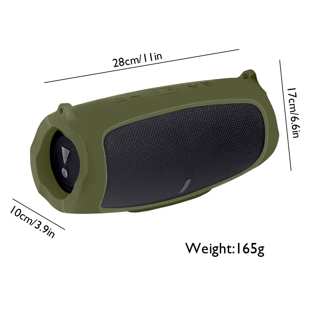 Étui de voyage en Silicone avec sangle pour JBL Charge 5, housse de protection, sans fil, Bluetooth, accessoires pour haut-parleurs compatibles