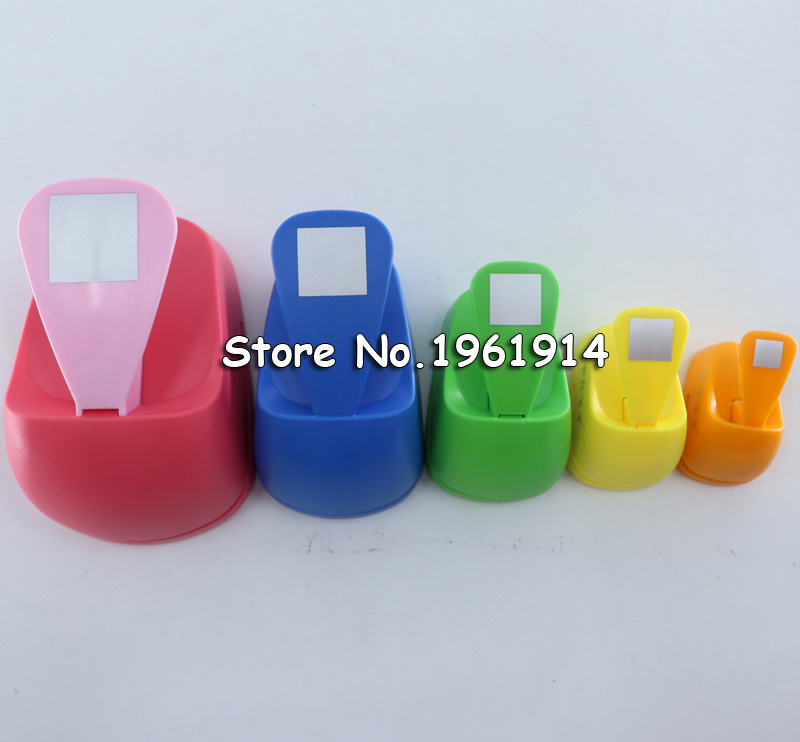 18mm-53mm Square Shaped craft punch Scrapbooking School DIY Paper Cutter EVA foam Geometry Hole Punches
