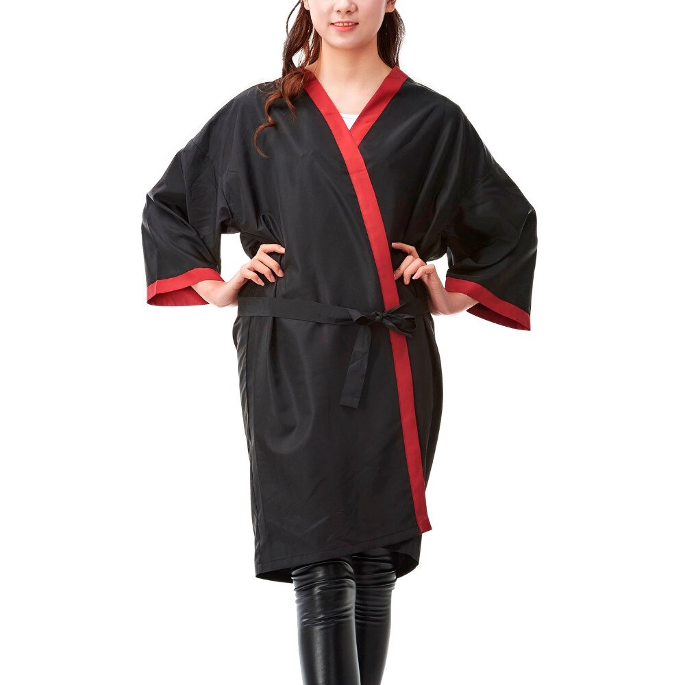 1 pz Professionale di Parrucchiere kimono Barbiere Salone di Bellezza terme Abito veste Mantelli messa in piega Dei Capelli Parrucchiere antistatico Avvolge Panno