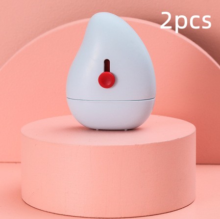 2Pcs Stamp Roller Anti-Theft Protection ID Seal Smear Privacy Confidential Data Guard Information Data Identity Address Blocker: Wathet blue