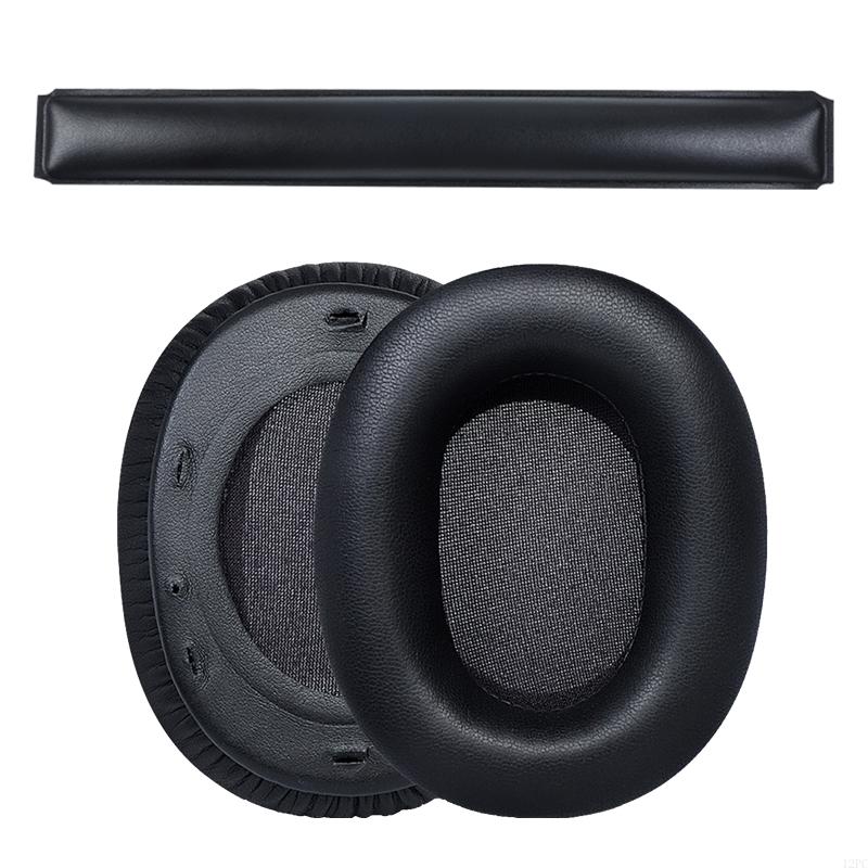 12 st dikkere earpads balk voor edifier W800BT oortelefoonafdekking te installeren: Black