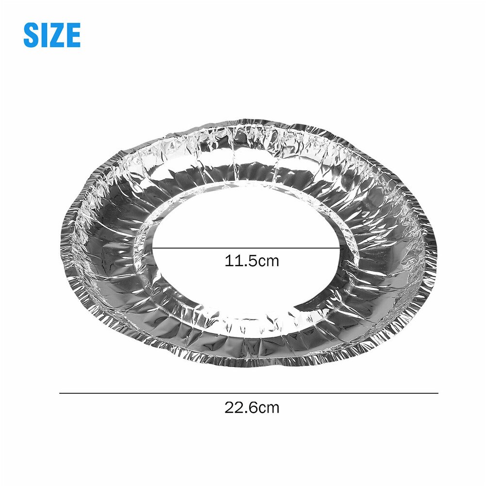 40Pcs Kachel Protector Cover Liner Non-stick Aluminium Herbruikbare Gasfornuisbrander Cover Veilig Beschermende Folie Keuken Accessmat pad