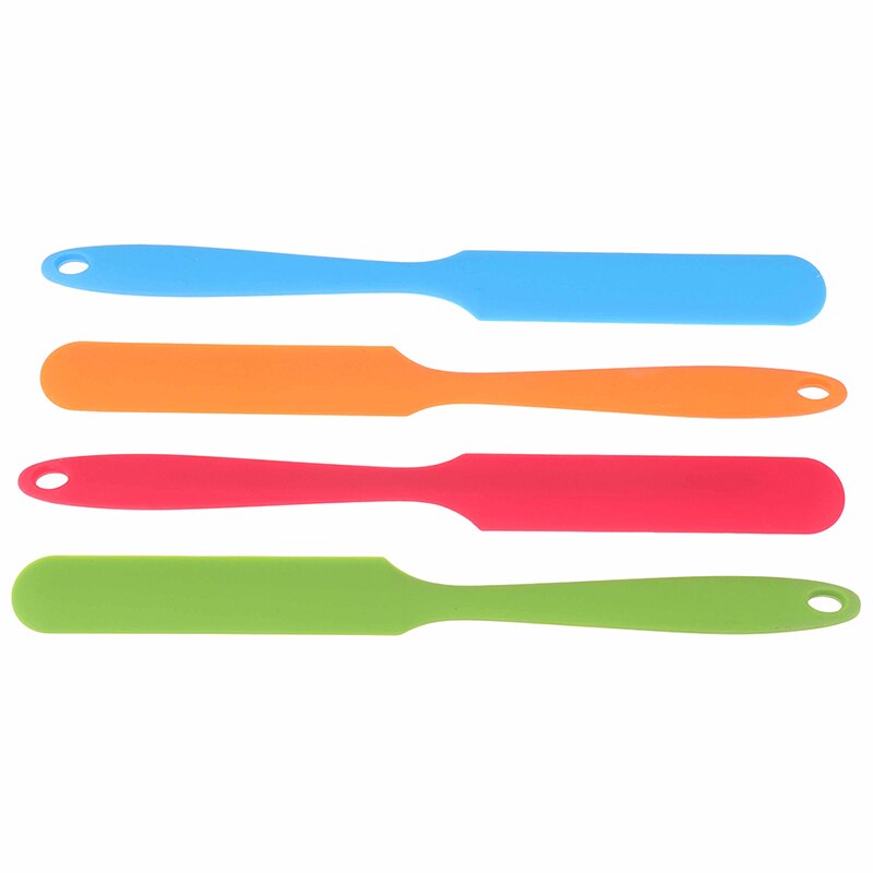 Popular Resistant Flexible Non-Stick Slim Silicone Spatula Kitchen Tools Utensil Cooking Baking Cake Icing Mixing Tools