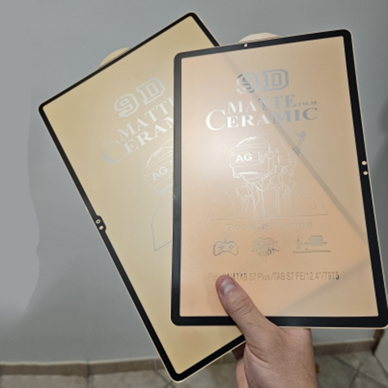 Para Samsung Galaxy Tab S8 S9 S7 Plus Ultra S9 + S9FE S7fe Tab A8 Protector de pantalla de película HD mate de cerámica sin huella digital ni vidrio