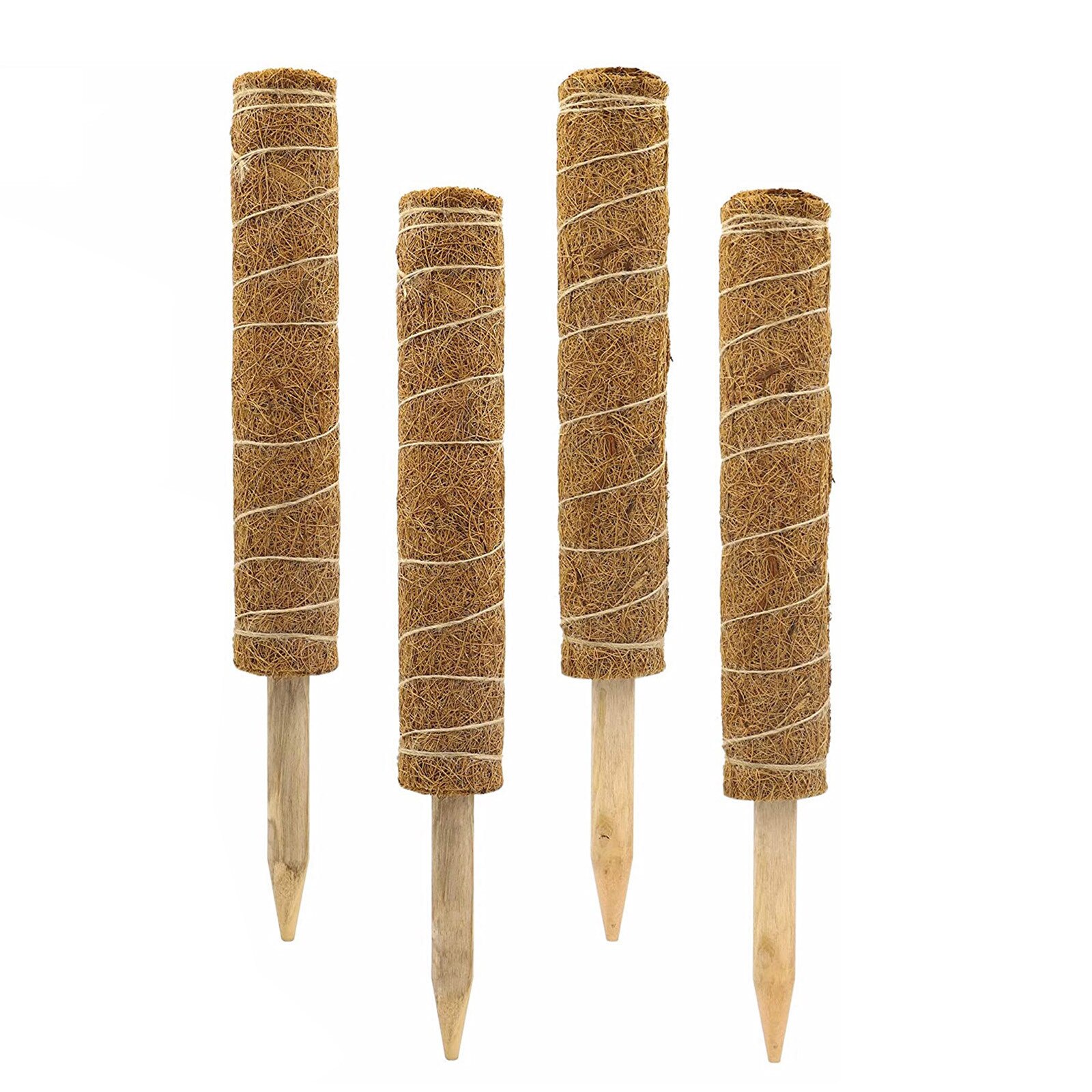 Plant Climbing Coir Totem Pole Safe Gardening Coconut Palm Stick For Climbing Plants Vines And Creepers Auxiliary Tools #4s