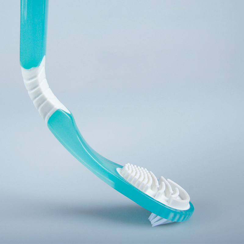 Silicone Tongue Brush Tongue Scraper Oral Hygiene Supplies Double Side Toothbrush Oral Cleaning Tool Fresher Breath Toothbrush