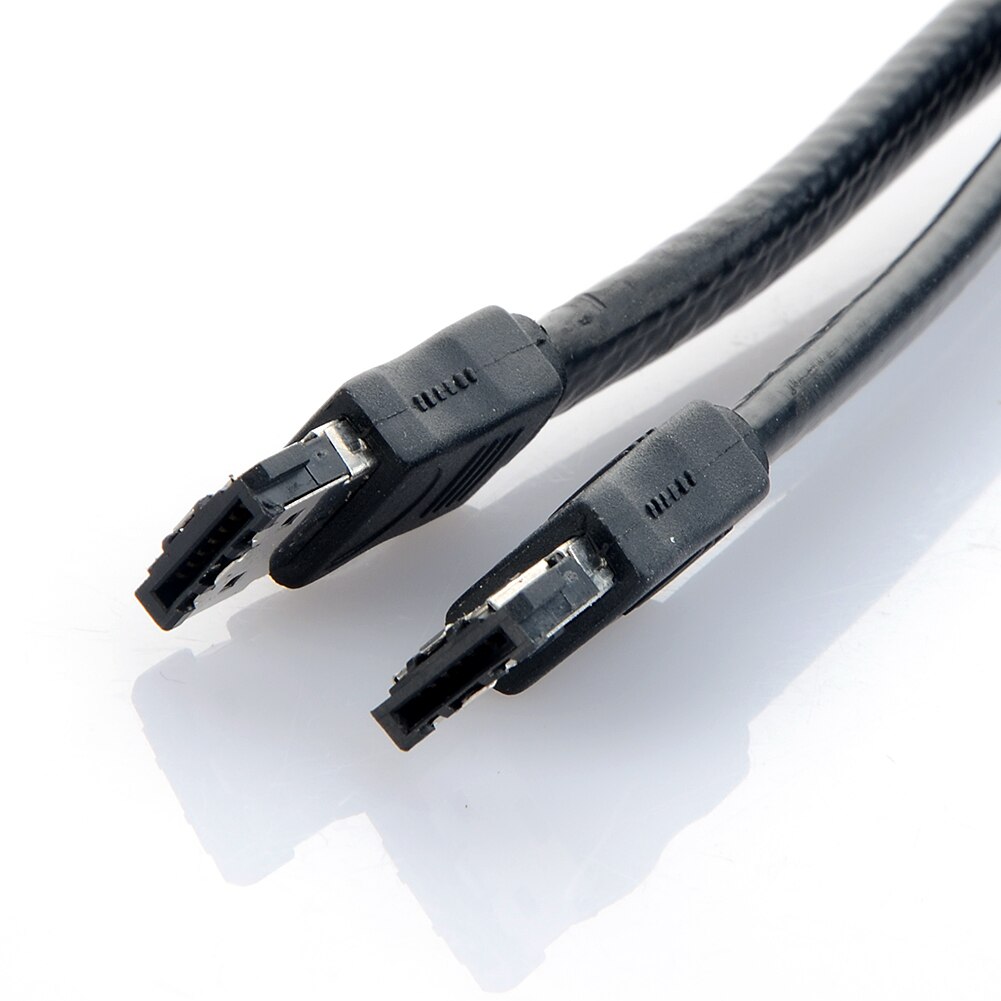 External Shielded Cable eSATA to eSATA Type male to male M/M Extension Conversion Data Cable Adapter 60 cm