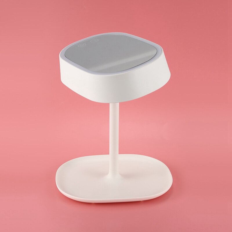 1pc make-upspiegels met spiegellicht oplaadbare led-lamp tafellamp bureaulamp beugellamp bedlamp usb-oplader decoratie gi