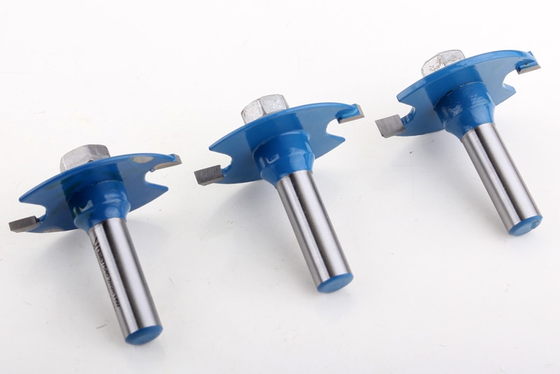 1pc 8mm Shank &quot;T&quot; Type Biscuit Joint Slot Cutter Jointing/Slotting Router Bit 3mm,4mmHeight Cutter wood working