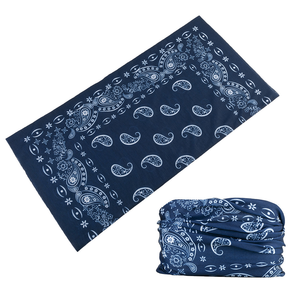 Paisley Magic Seamless Bandanas Women Men Sports Headband Outdoor Head Scarf For Female Male Buffs Face Shield