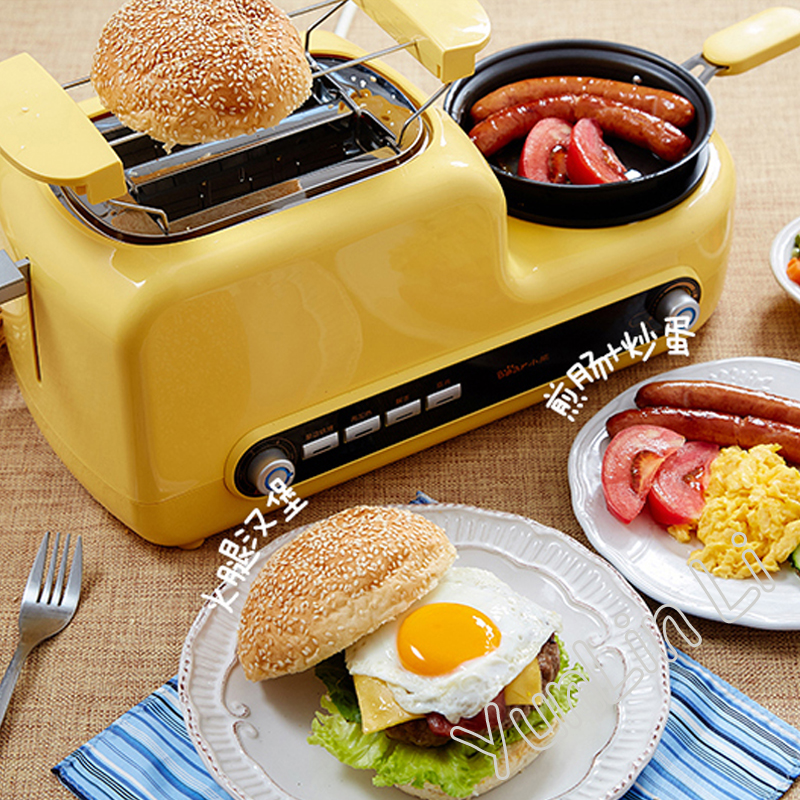 Home Breakfast Machine Muiti-Functional Toaster Bread Baking Machine Egg Cooker Bacon Frying Machine DSL-A02Z1