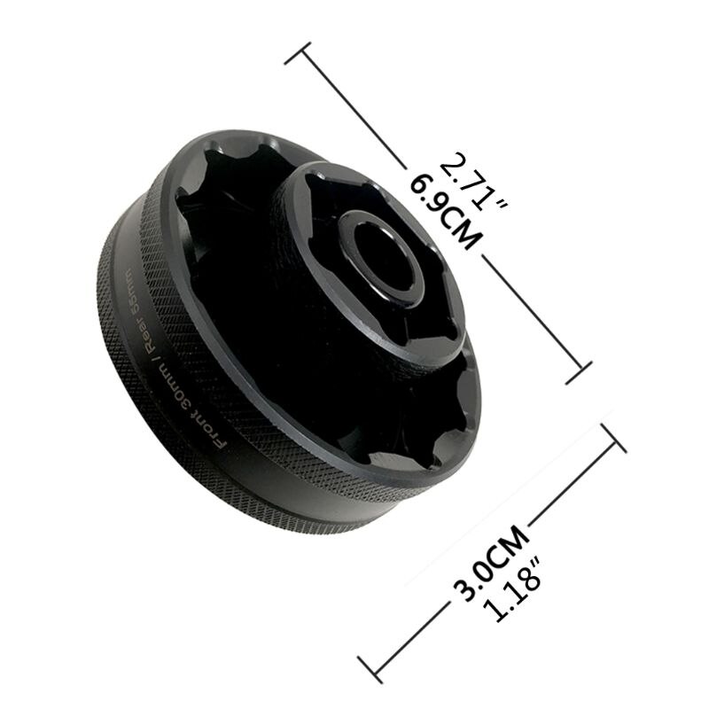 55mm + 30mm hjul mutter hylsa verktyg för ducati 1098 1198 1199 multistrada diavel