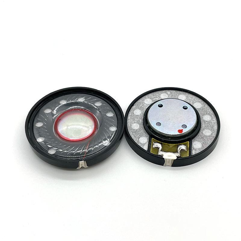 2 Stuks Transparant 40Mm 32 Ohm Diy Hoofdtelefoon Speaker Unit Full Range Magnetische Vervanging Luidspreker Driver