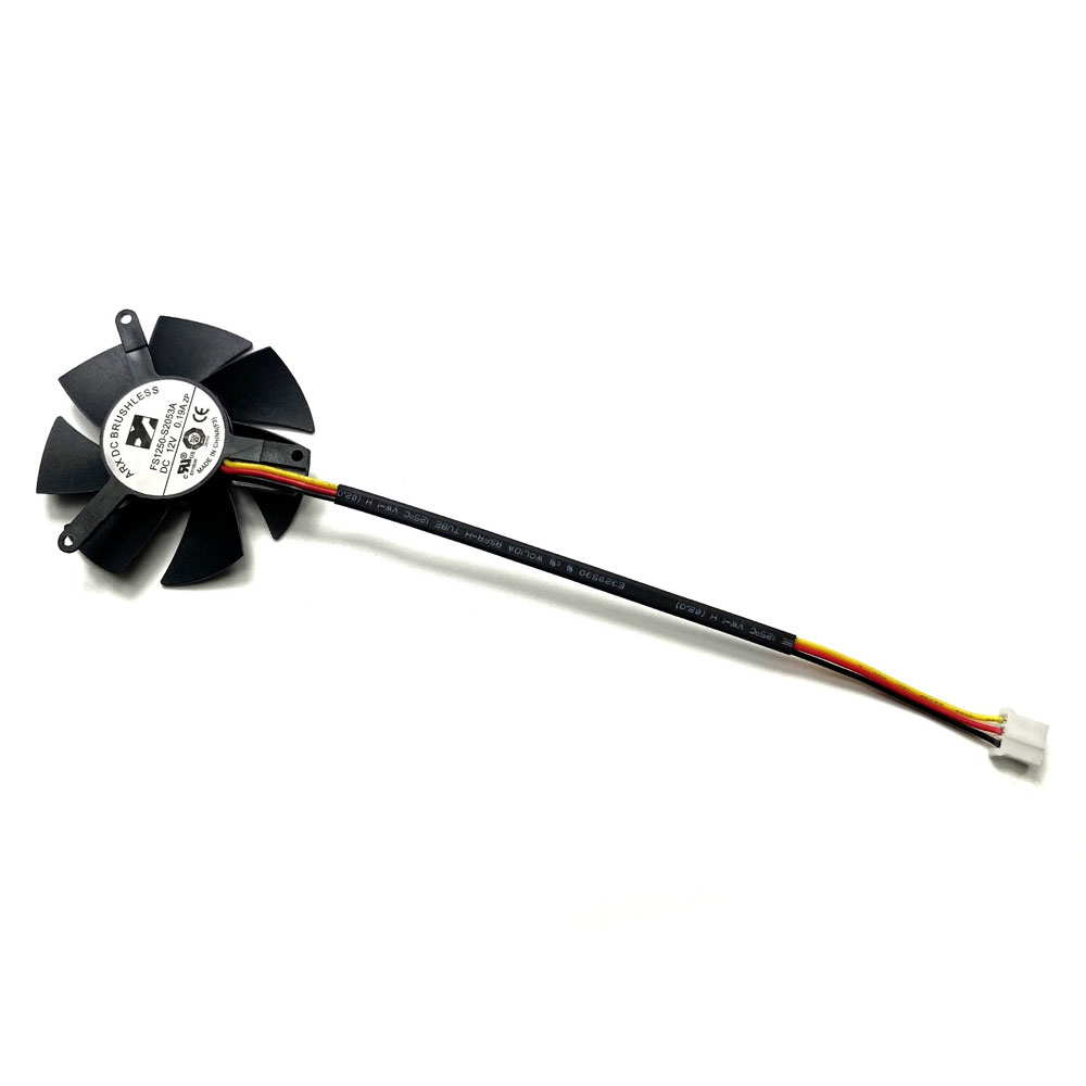 FS1250-S2053A GIGABYTE GT 1030 Low Profile FAN，For GIGABYTE GTX 1050 Low Profile、GTX 1050TI Low Profile Video card cooling fan