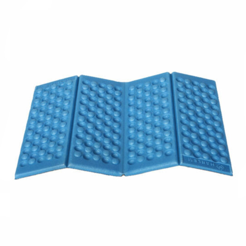 Tapis de siège d&#39;extérieur pliable, imperméable, pour Camping, randonnée, plage, pique-nique, XPE: Bleu