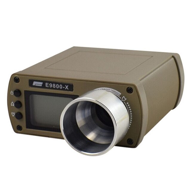 E9800-X LCD Chronograph For shooting Bullet Firing Speed Chronograph Shooting Measuring Instruments Chronograph: Gold