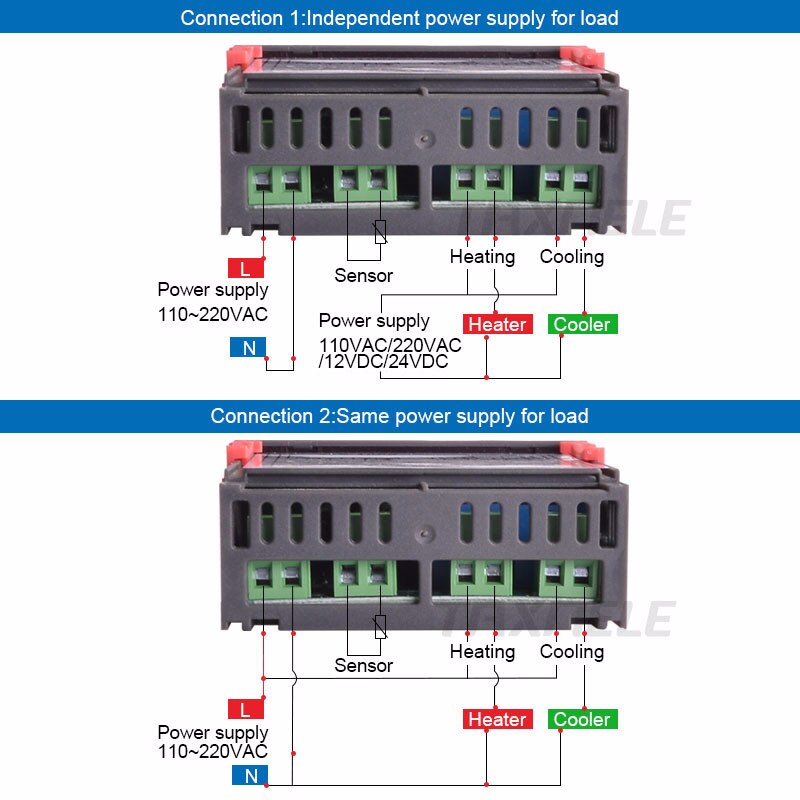 Digital Temperature Controller Thermostat Thermoregulator incubator Relay LED 10A Heating Cooling STC-3000 STC-1000 STC 1000