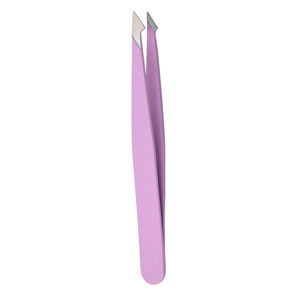 Professionelle Augenbraue Pinzette Rasieren Und Haar Entfernung Slanted Edelstahl Augenbraue Clips Mitesser Entferner Make-Up Werkzeuge: 4