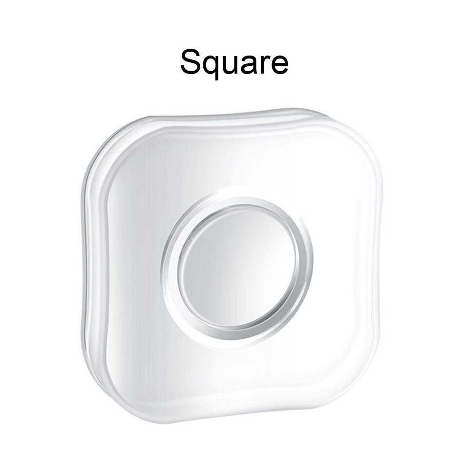 Magic Nano Stickers Voor Pad Muur Siliconen Stickers Voor Keuken Gel Pasta Auto Telefoon Houders Geen Spoor Magic Casual Plakken universele: Square