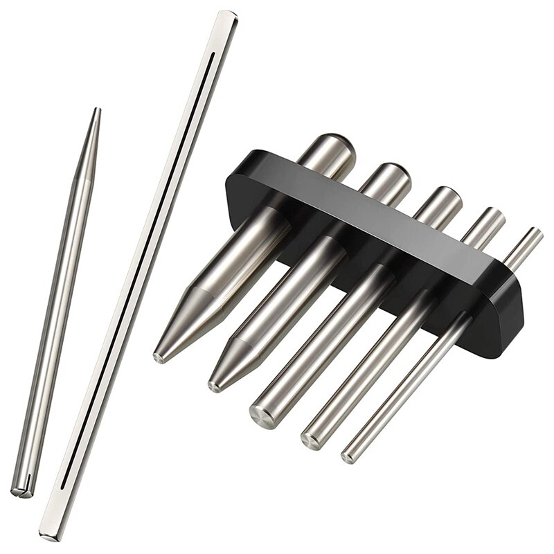 Juego de herramientas de bricolaje para modelismo de Metal, kit de doblado de 7 piezas, con forma de cono, cilindro y borde de lengüeta: Default Title