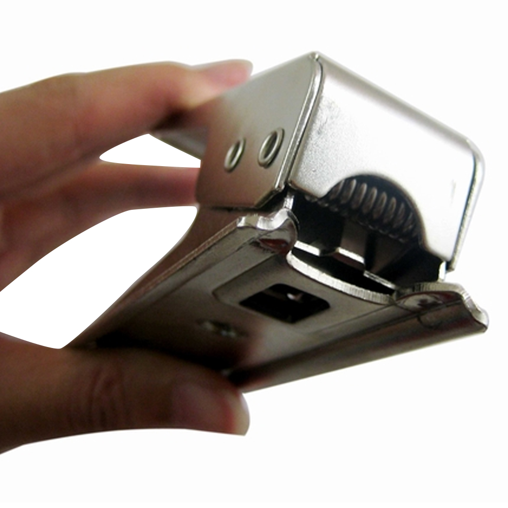 Besegad normal mikro-sim til nano sim-kortskærer til æble iphone 7 6s 6 plus 5s 5c 5 se med 3 sim-adaptere 1 skub ud nål