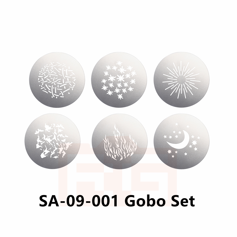 Godox S30/S60 Focusing LED Light Accessories Projection Lens Gobo SA-17 Bowens Mount LED Light To Projector Attachment Spotlight: SA-09-001