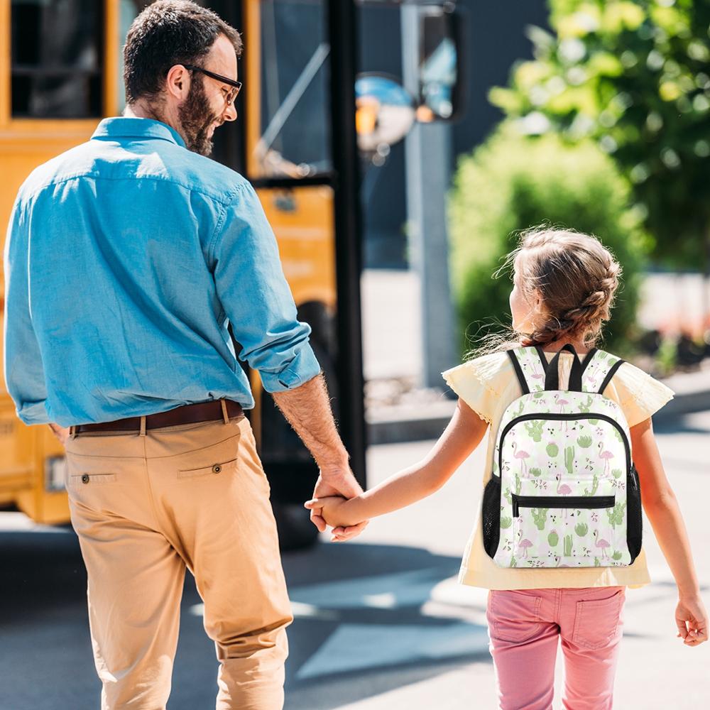 Mochila escolar de flamencos para niños, juguetes de de animales bonitos para bebés y niños, mochilas escolares de dibujos animados para niños y niñas