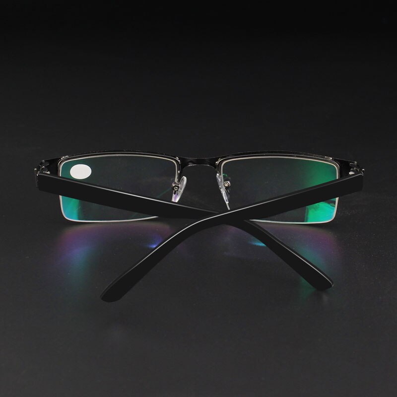 Roestvrijstalen leesbril anti-blue-ray computerlenzen dames herenbril gafas de lectura 1.00 1.50 2.00 2.50 3.00 3.50 4.00
