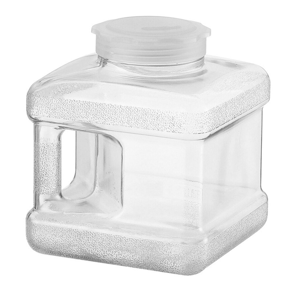 5L PC Transparent Water Container Driving Water Tank Portable Tea Drink Water Storage Container for Camping Picnic Hiking