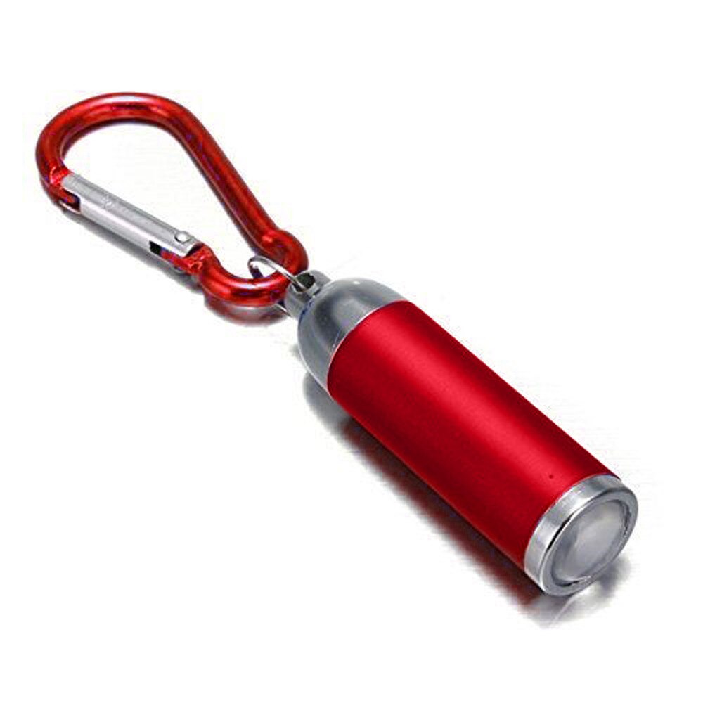 KLEINE Taschenlampe Zu Ultra Helle Mini LED Camping Taschenlampe Taschenlampe Schlüsselanhänger Tragbare Schlüsselbund mit Mikro-licht Z0815: rot