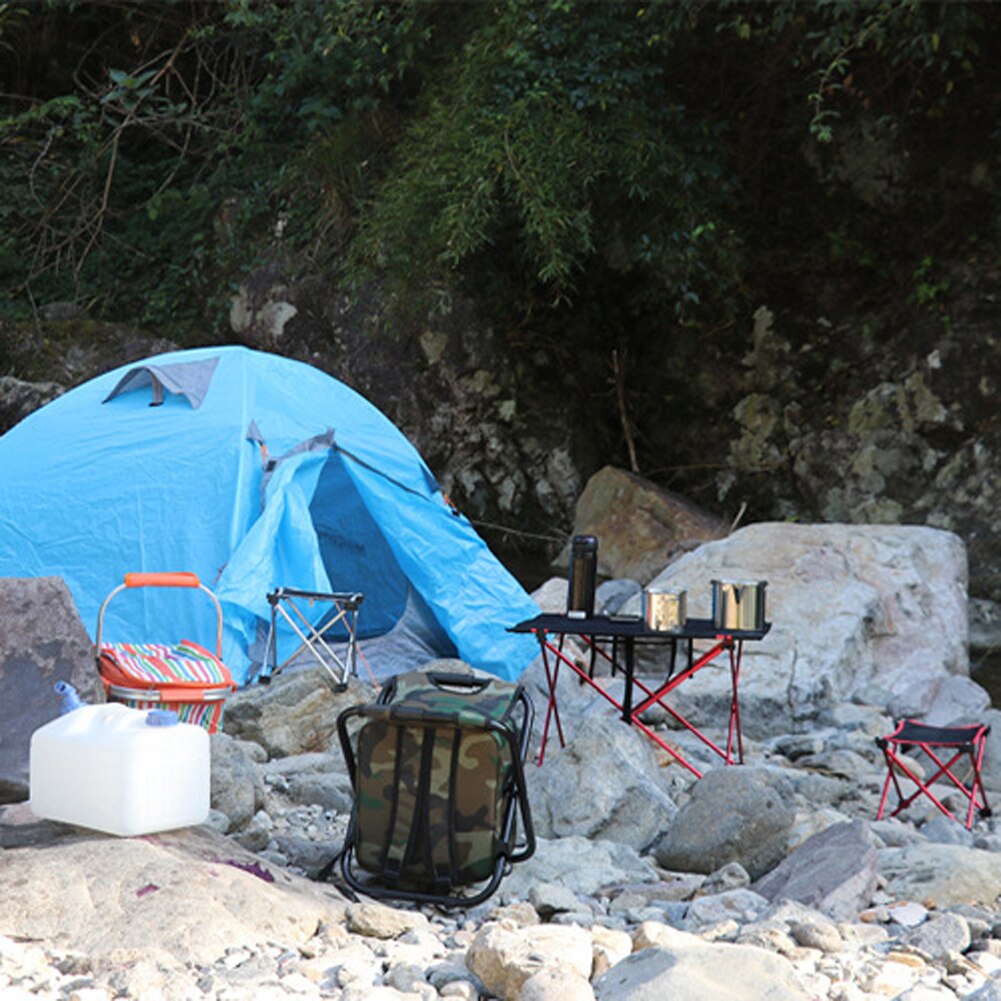 Opvouwbare Camping Lepel Aluminium Outdoor Soep Lepel Draagbare Camping Wandelen Picknick Servies