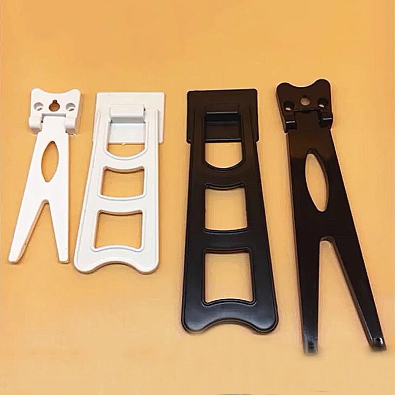 10 Pcs Photo Frame Bracket Plastic Display Stand Dovetail Bracket Easel Ladder Bracket Photo Holder Photo Accessories