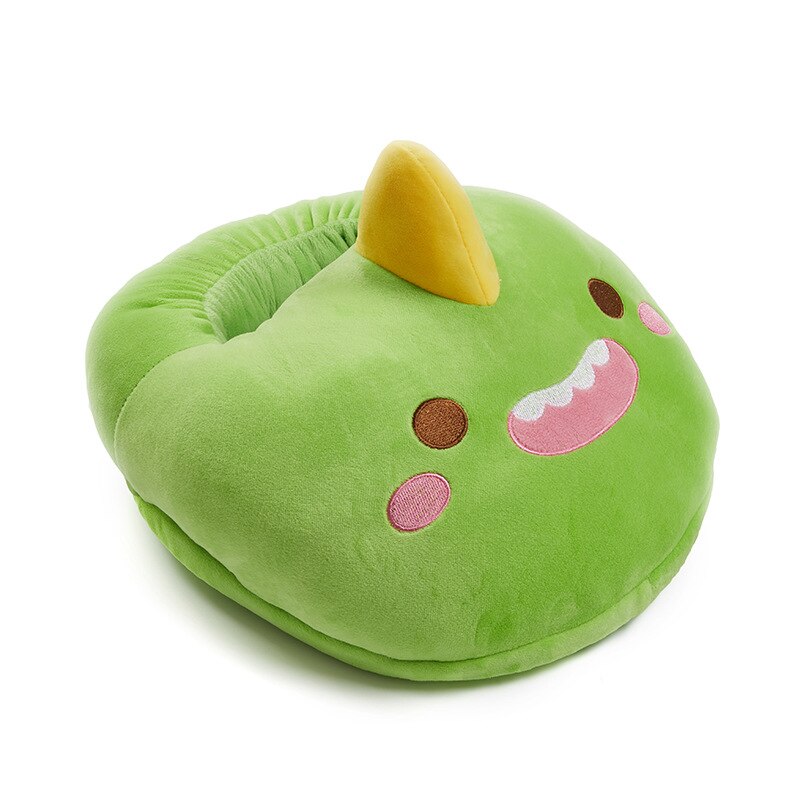 Usb Voet Warmer Koorts Winter Foot Warmer Artefact Thuis Pure Kleur Imitatie Konijnenbont Wasbare Elektrische Verwarming Schoenen: 6