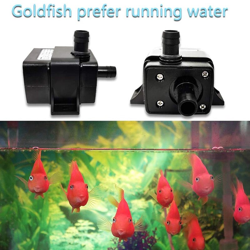 Usb Dompelpomp, Ultrastille Energiebesparende Voor Vijver, Aquarium, Aquarium Fontein, kleine Waterpomp