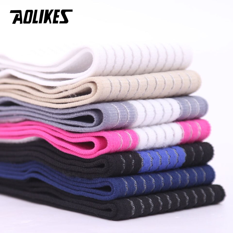 AOLIKES 1PCS Sports Strain Wraps Bandages Elastic Ankle Support Pad Protection Ankle Bandage Guard Gym Protection