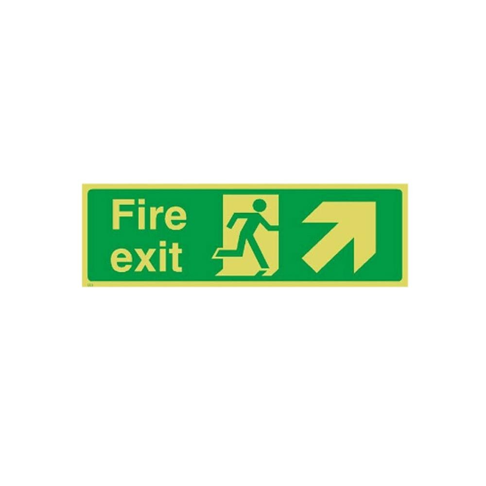 1PC Luminous Safety Warning Sign Logo Mall Hotel Basement Exit Signage for Guidance Transportation: 8
