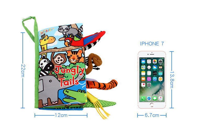 Zachte Baby Bed Bumper Vroege Onderwijs Voor Baby 'S Baby Baby Slaapkamer Decor Doek Voor Baby Leren Beddengoed Bumper Decoratie