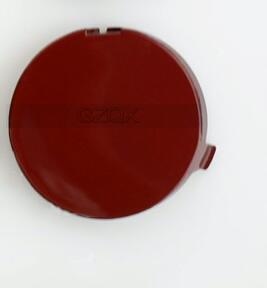 Capqx Voor/Achterbumper Trekhaak Cover Voor Ford Ecosport Trailer Lidtowing Tractie Shell: Front (Red)