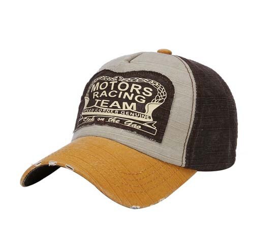 Baseballcaps, verstelbare letters, bedrukte patch-ontwerpen, chique dameszonnescherm, paar zomer, trendy pet, all-match patchwork dames: Geel