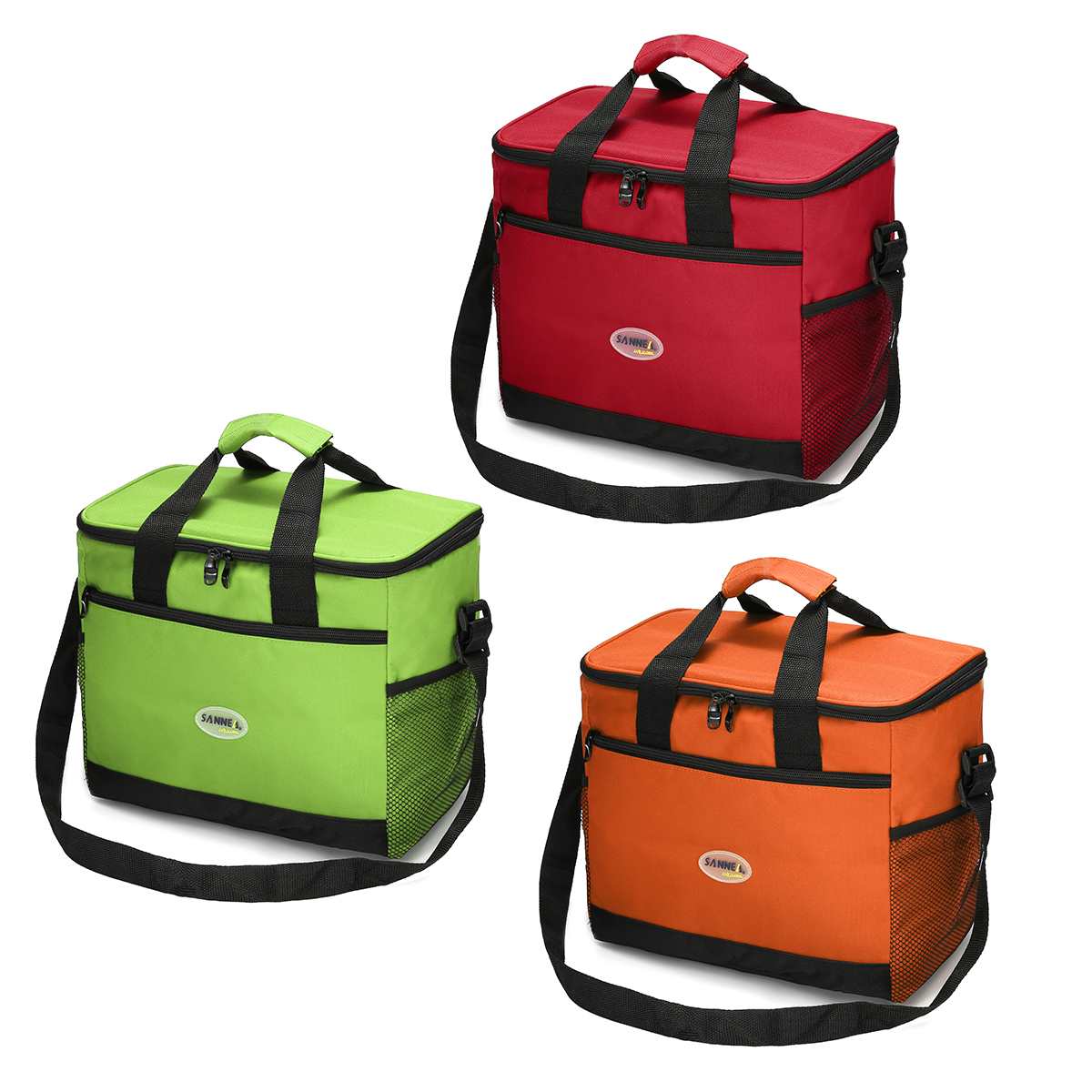 16L Lunch Picnic Camping Thermal Cooler Food Drink Cool Insulated Large Portable Bag Aluminum Foil Cooler Bag