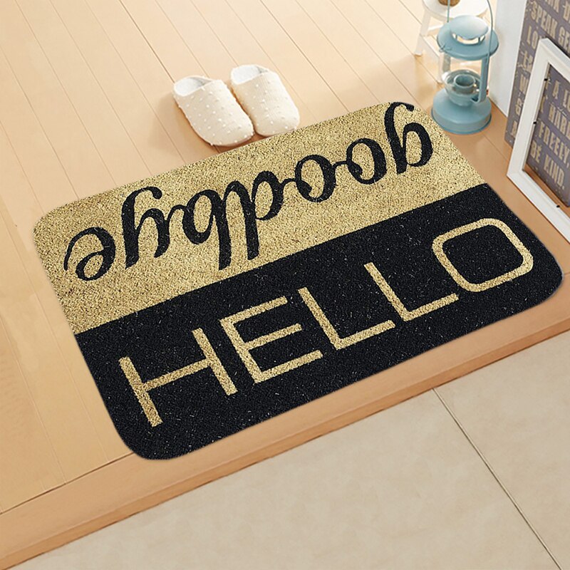 40x60cm Fleece Tür Matte Brief Hund Gedruckt Fußmatte Anti-slip Eingang Fußmatten für Schlafzimmer Badezimmer vintage Teppich Teppich: 4