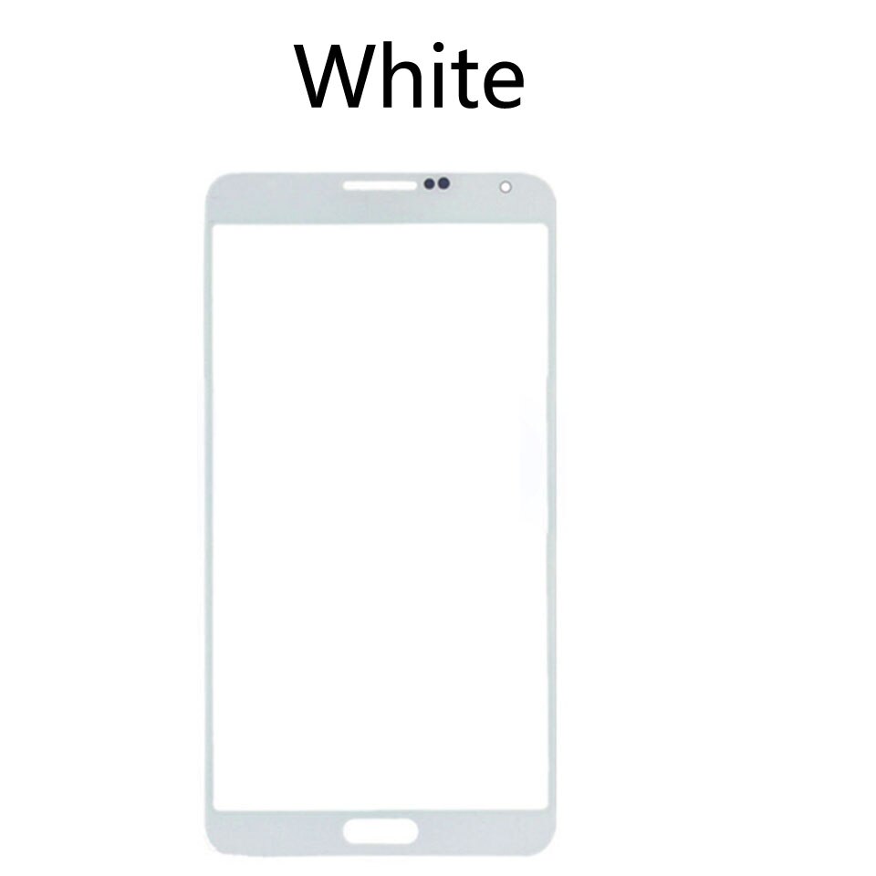Touchscreen Voor Samsung Galaxy Note 3 Neo Note 3 Lite SM-N750 N750 N7505 7508V N7508 LCD Front Outer Glas touch Screen Lens: White-No tool